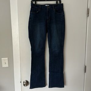 Loft Curvy Boot Dark Wash Jeans size 8